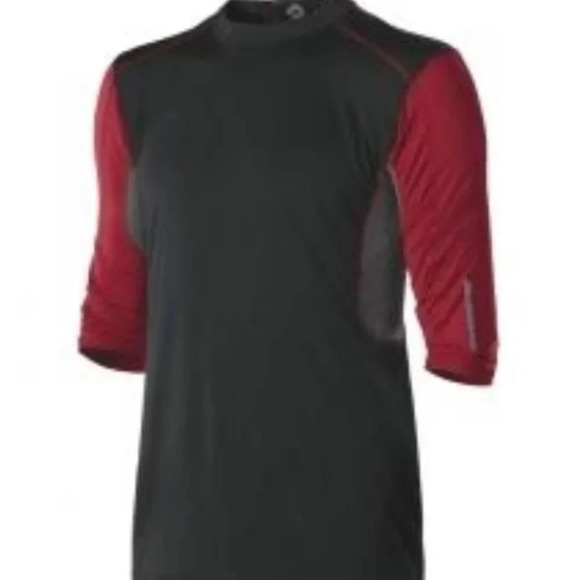Demarini Comotion mid sleeve baseball compression shirt black #WTD100379 M,L, XL - Picture 8 of 9